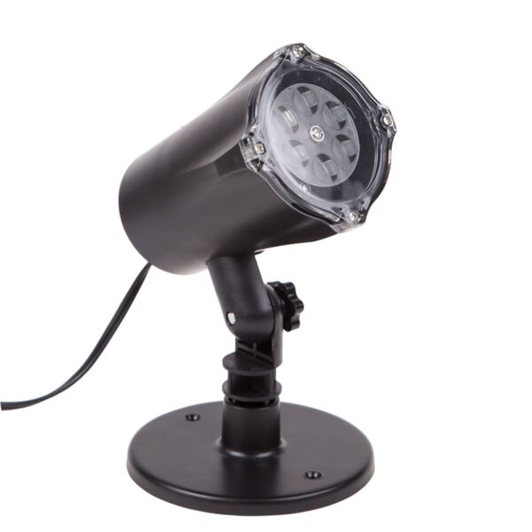 

проектор neon-night disko led 601-263 220в белые снежинки