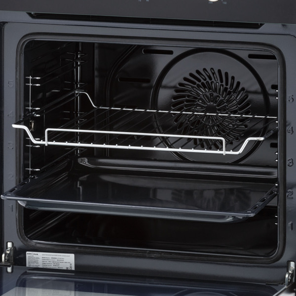 духовой шкаф электрический 60см черный krona attimo 60 s