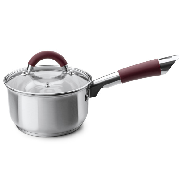 Фото Ковш с крышкой 1,5л 16x8см satin touch apollo stt-304