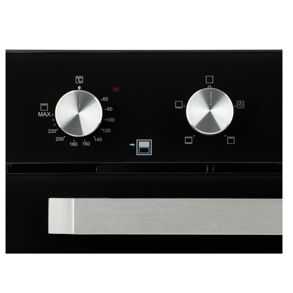 духовой шкаф электрический 60см черный krona arte 60 bl