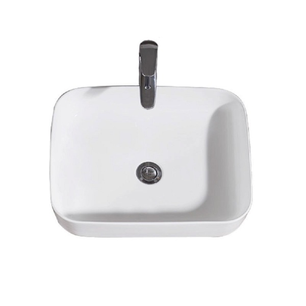 

раковина накладная bravat source 50x39 c22250w-eng