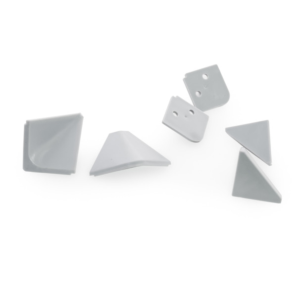 Фото Комплект уголков к плинтусу для столешницы