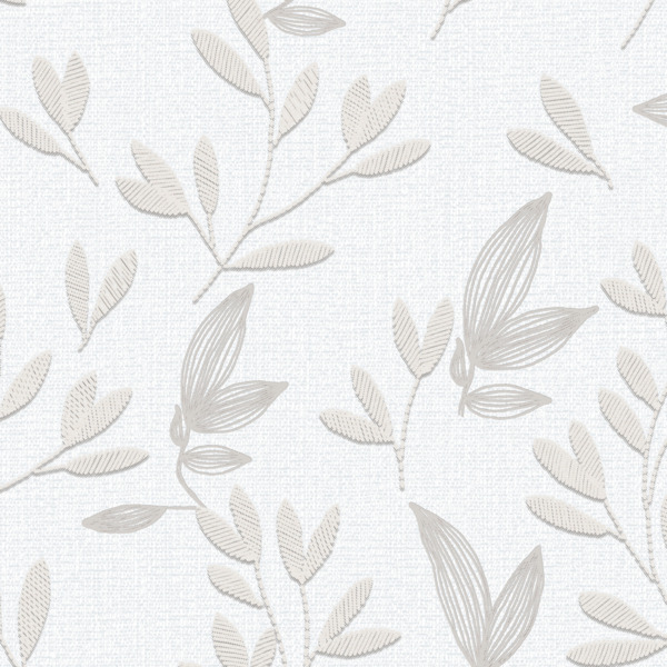 Фото Обои 167213-90 vernissage organic флизелин 1.06x10,05м флористика белый