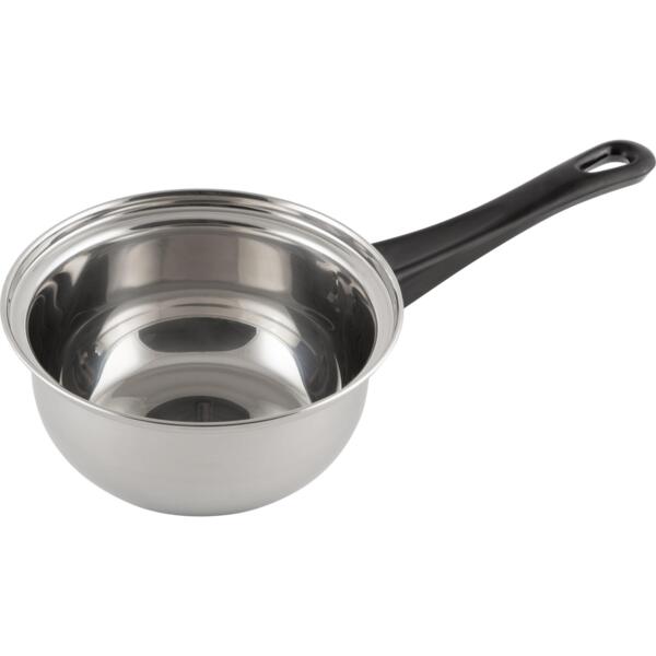 Фото Ковш 750мл buono mallony нерж.сталь бакелитовая ручка  зеркальная полировка d14см 006050