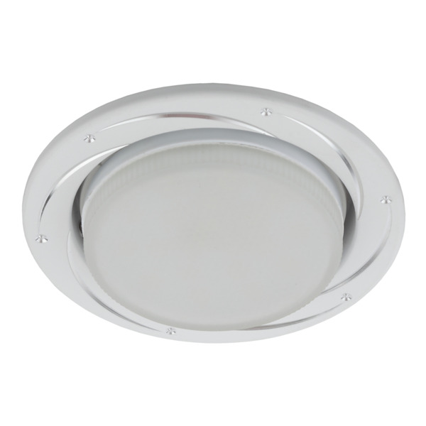 Фото Светильник точечный эра kl 77 gx53 ip20 серебристый б0048963