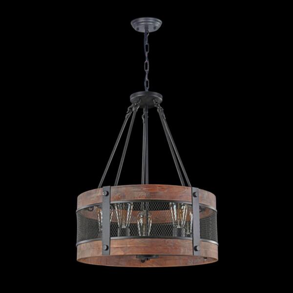 Фото Светильник подвесной vittoria fr4561-pl-05-b