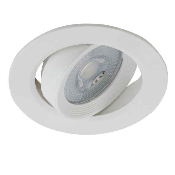 Фото Светильник точечный эра kl led 22a-5 4k ip20 белый б0037037