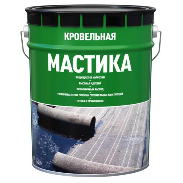 Фото Мастика битумная кровельная 21,5 л / 19 кг