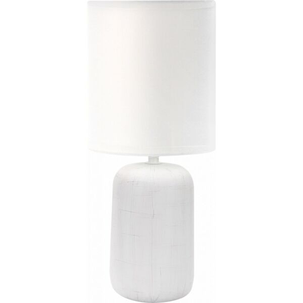 Фото Лампа настольная rivoli ramona 7041-501 е14 40вт ip20 белый б0053451