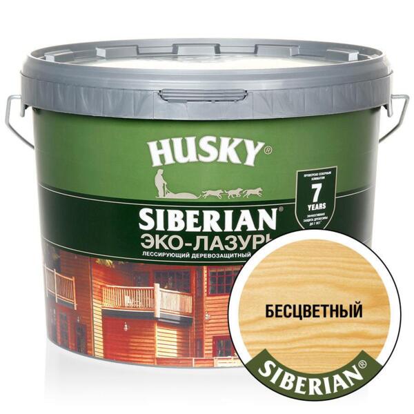 

антисептик husky siberian полуматовая бесцветная (9л)
