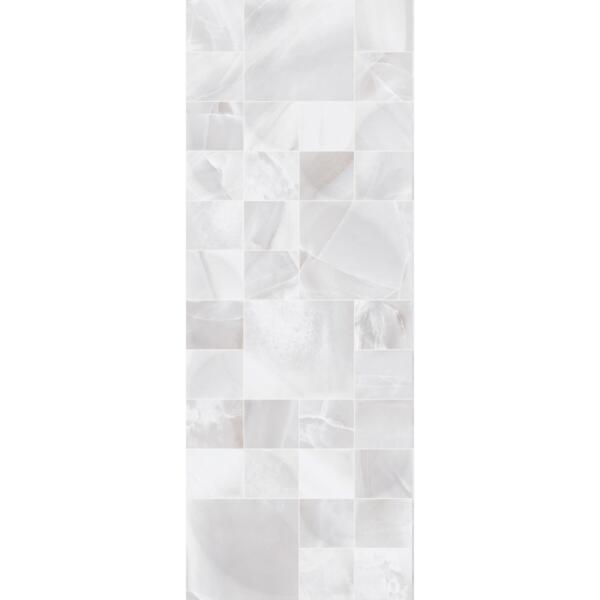 Фото Плитка настенная diva mu pearl br rect. серый 33.3x90 914948