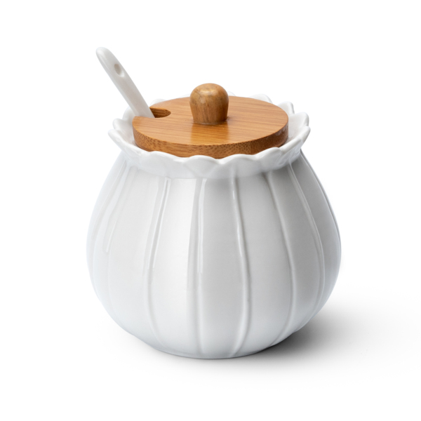 Сахарница с ложкой аeriх atmosphere фарфор ат-к848