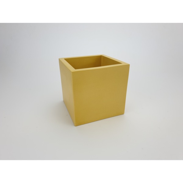 Фото Кашпо лофт vipset 0,6л желтый