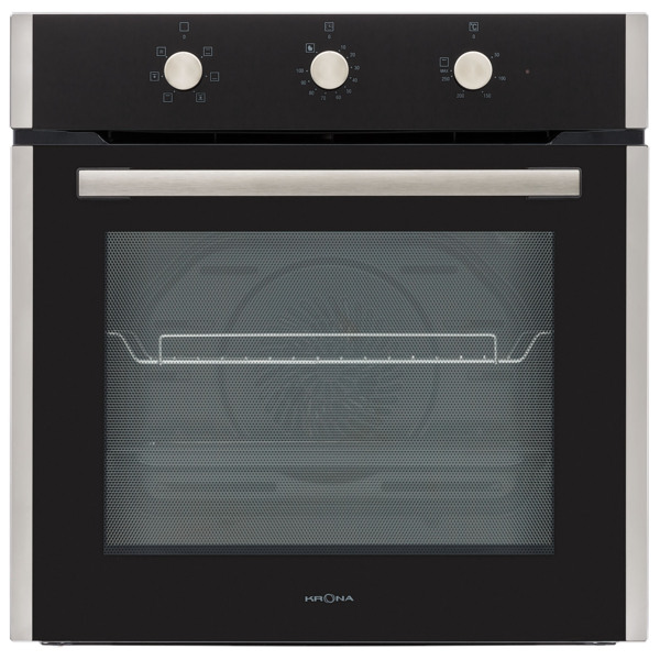 духовой шкаф электрический 60см черный krona attimo 60 s