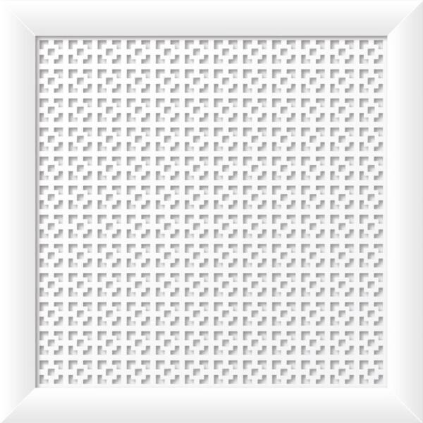 Фото Экран для радиатора stella 60х60 см. дамаско белый