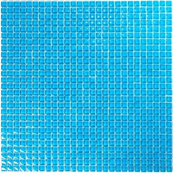 Фото Мозаика стеклянная 30*30 vidromar голубой vpc-143