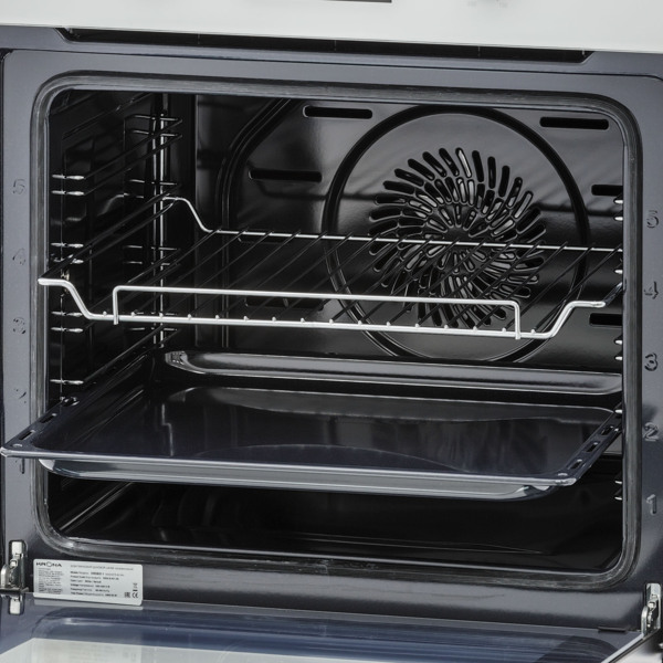духовой шкаф электрический 60см белый krona magnete 60 wh