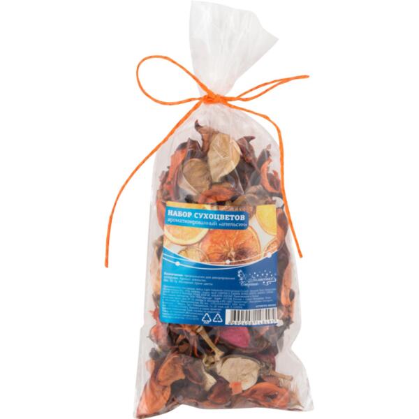 Фото Набор сухоцветов 50гр волшебная страна апельсин 006984