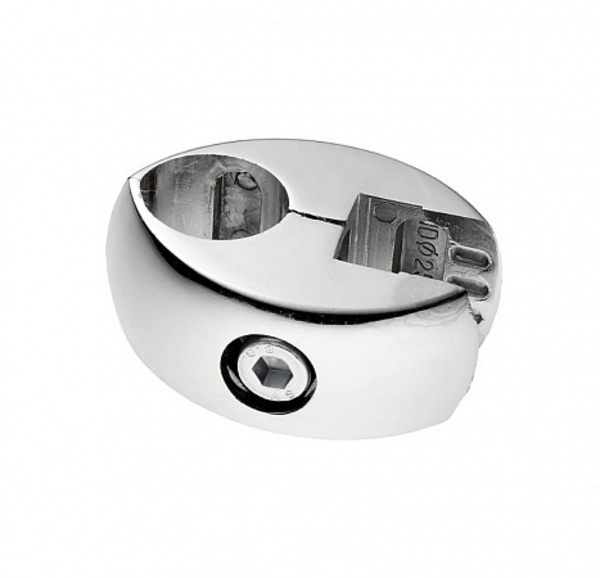 Фото Держатель панели односторонний, хром (1 шт) -пакет tech-krep