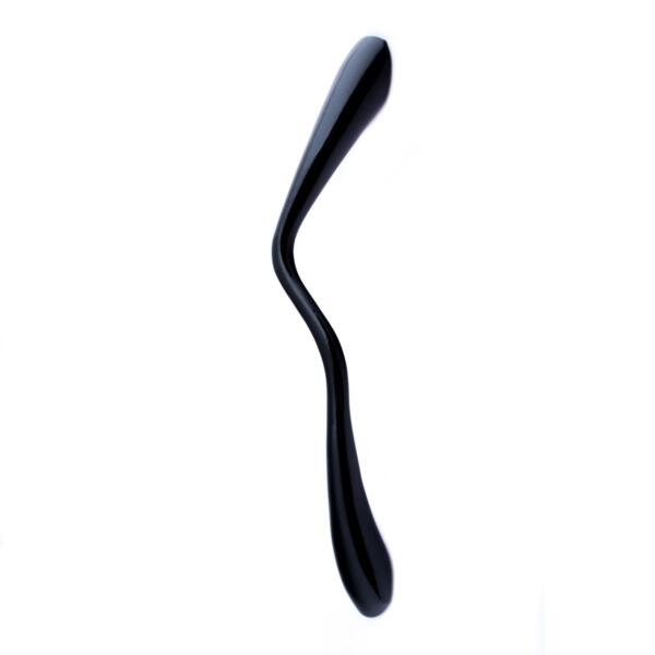 Фото Ручка волнистая 96мм мод.5013, черный, 2шт element 129350