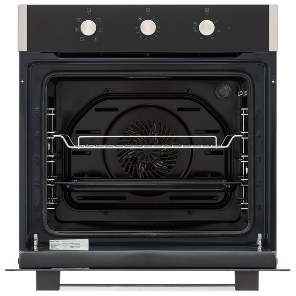 духовой шкаф электрический 60см черный krona attimo 60 s