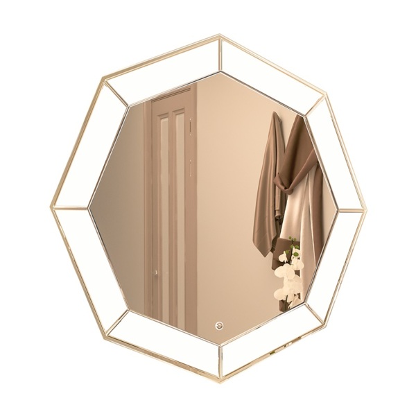 Фото Зеркало с подсветкой azario renato 80х80 cs00063643