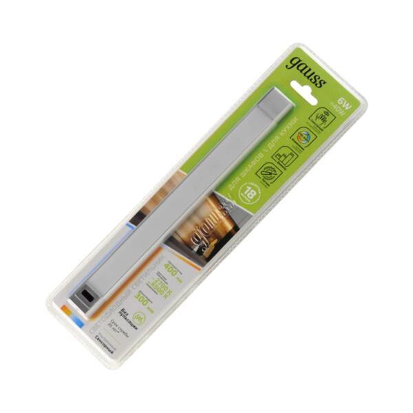 Светильник модульный gauss 9019531206-t b 6w 2700k/4000k/6500k ir