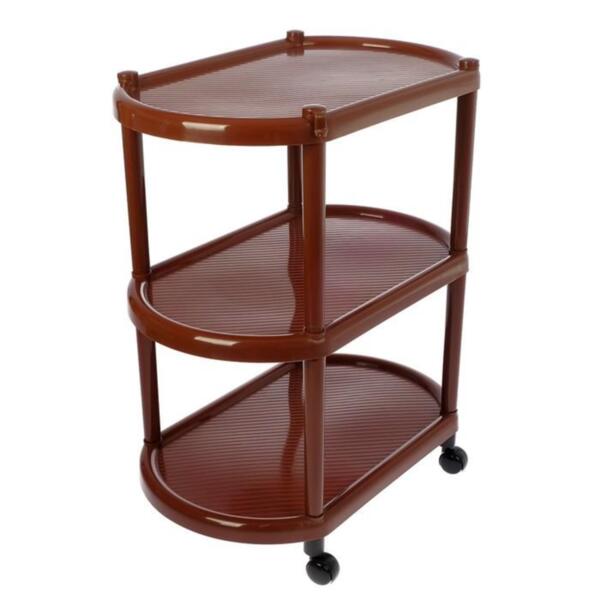 Фото Этажерка овальная 3 полки