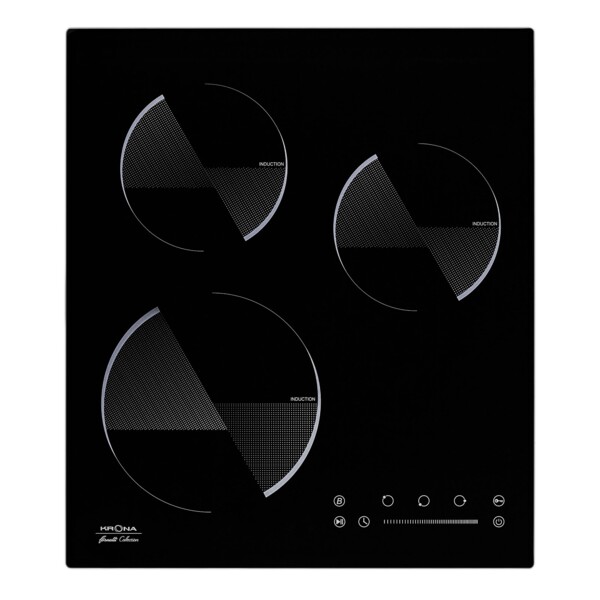 поверхность встраиваемая индукционная варочная 45см krona ombra bl 00026363
