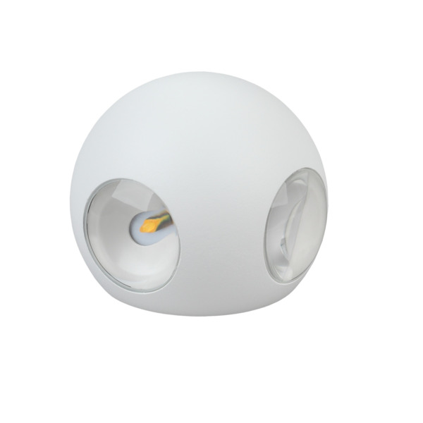 Фото Светильник настенный эра led 4*1вт ip54 белый б0034608