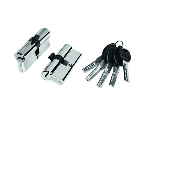 цилиндровый механизм palidore 60рс кл/кл глянцевый хром