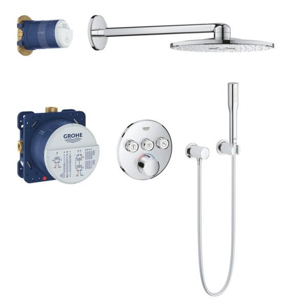 

душевой комплект grohe smart control 34709000