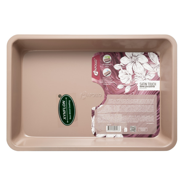 Фото Форма для выпечки 28,5*19,5*4см satin touch apollo stt-316