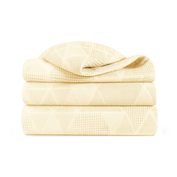 Фото Плед verossa 220х190см жаккард ванильный 734325