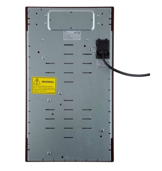 панель варочная черная электрическая ore ca30 2 конфорки стеклокерамика