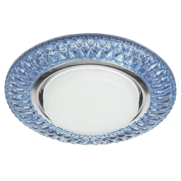 Фото Светильник точечный эра dk ld23 gx53 ip20 голубой б0029628