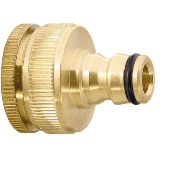 Фото Адаптер латунный, 3/4-1, внутренняя резьба, с переходником// palisad