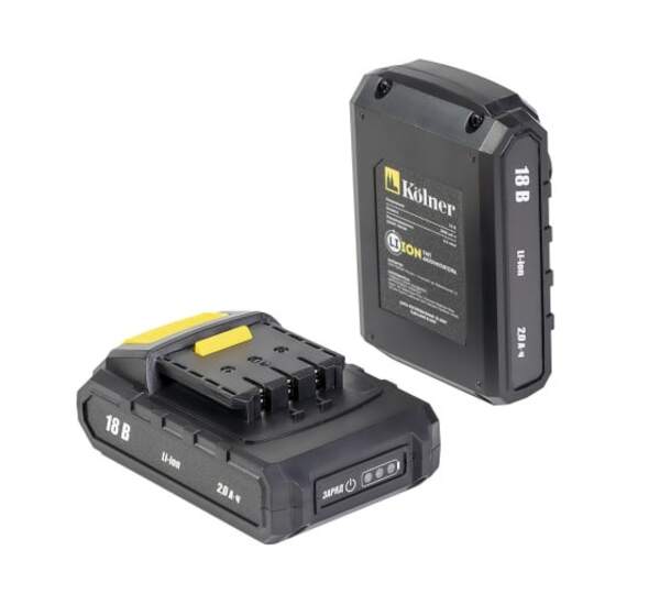 дрель аккумуляторная kolner kcd 182lс 18в 2ач li-lon 10мм 2 аккум и кейс кн18-2лц