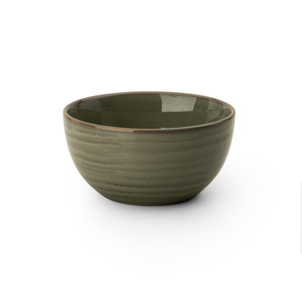 Фото Салатник керамический 360мл зеленый at-k2721