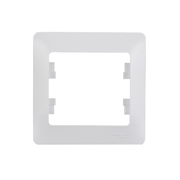 Фото Рамка (белая, одноместная) schneider electric glossa gsl000101