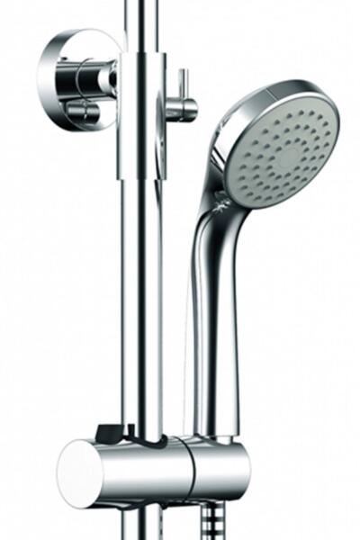 Фото Душевая колонна со смесителем для ванны bravat opal r f6125183cp-a2-rus