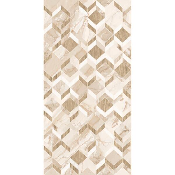 Фото Плитка настенная calacatta gold rombi бежевый 31.5*63 917205