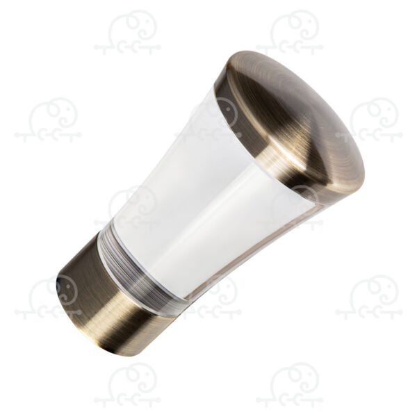 Фото Наконечник d25 ас март люксор /2шт/ стекло/антик 4812634085157