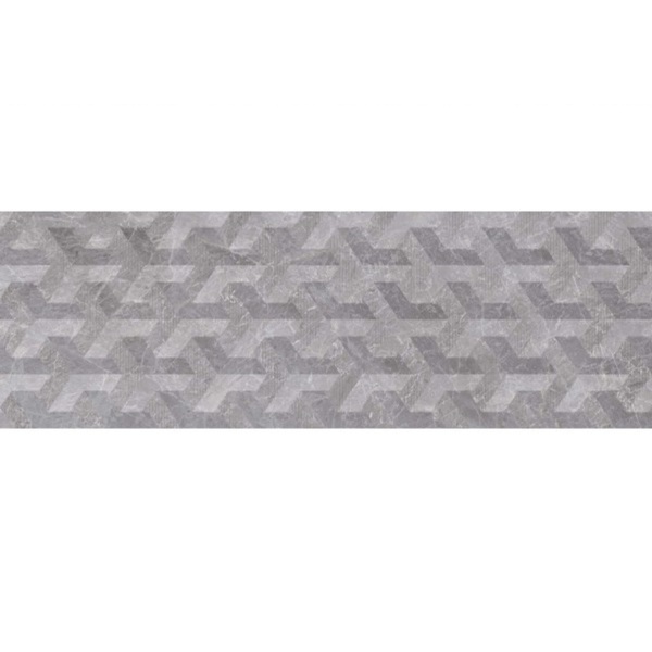 Фото Плитка настенная trentino gris nook серый 25x75 49632