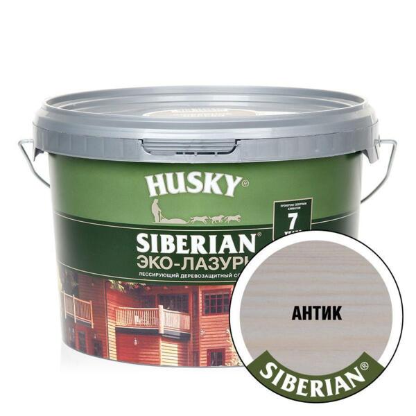 

антисептик husky siberian полуматовая антик (2,5л)