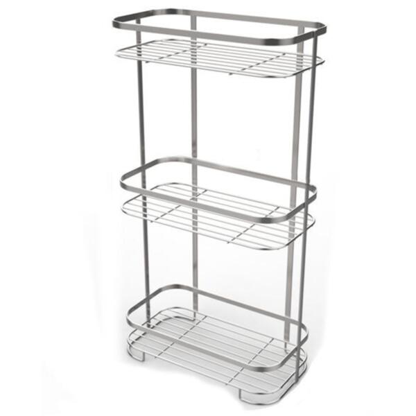 Фото Полка для ванной комнаты и кухни fora тройная kor-3003