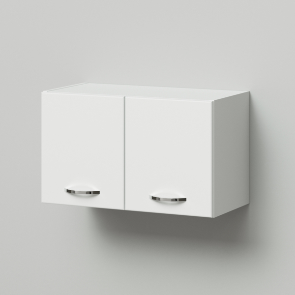 Фото Шкаф подвесной итана уют 60 600х305х360 2с белый глянец