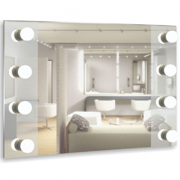 Фото Зеркало с подсветкой mixline мерлин 80х60 530936