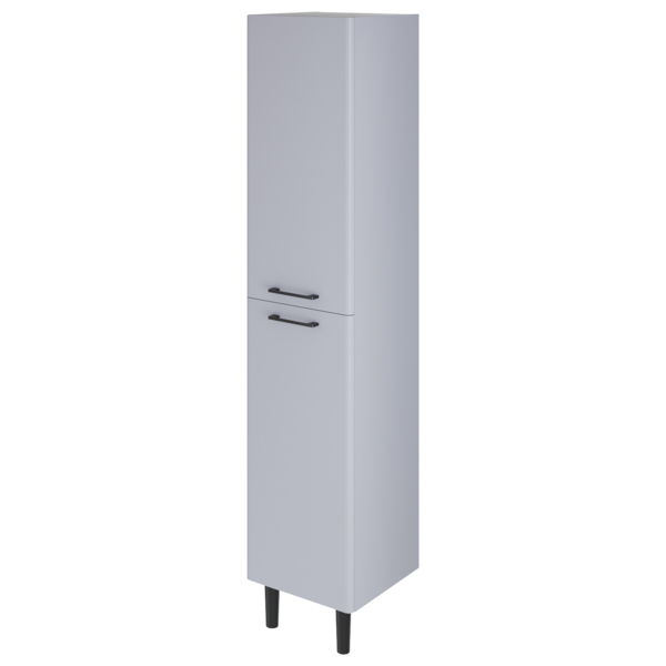 Фото Пенал для ванной комнаты итана nais 40 400х385х1900 ncs s 2002-b50g (серый), матовая