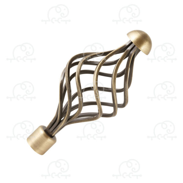 Фото Наконечник d16 ас март ажур /2шт/ антик 4812634002697